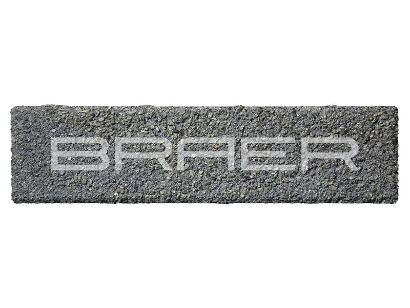 Тротуарная плитка Ригель, Stone Mix Гранит Блэк, 60 мм
